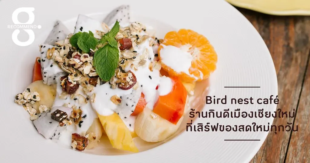 Bird nest café ร้านกินดีเมืองเชียงใหม่ที่เสิร์ฟของสดใหม่ทุกวัน