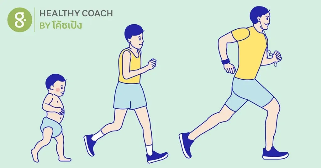 เกิดมาก็วิ่งได้ แล้วทำไมคนเราต้องหัดวิ่ง?