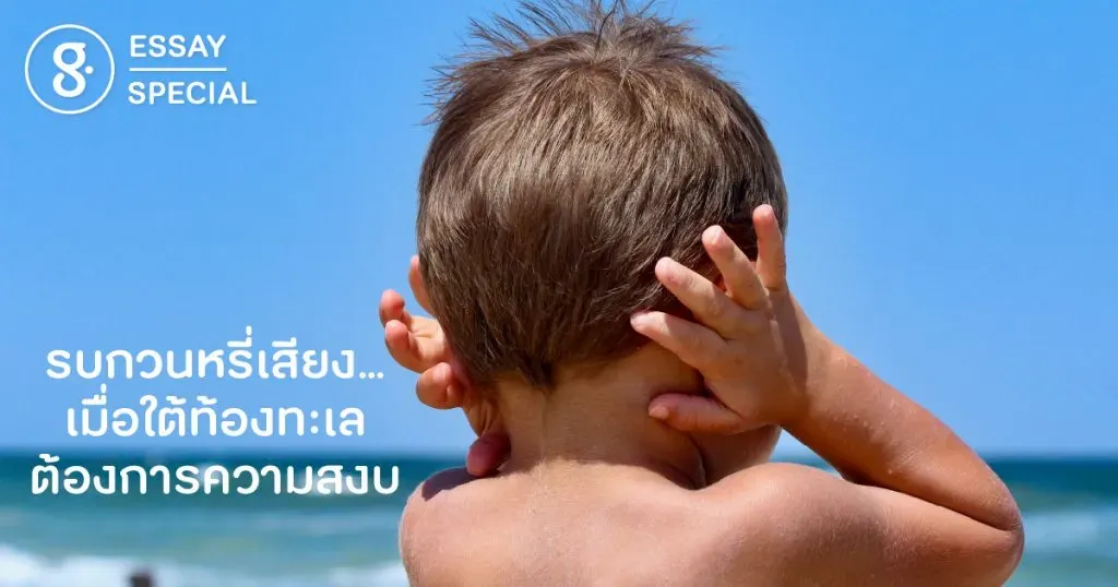 รบกวนหรี่เสียง…เมื่อใต้ท้องทะเลต้องการความสงบ