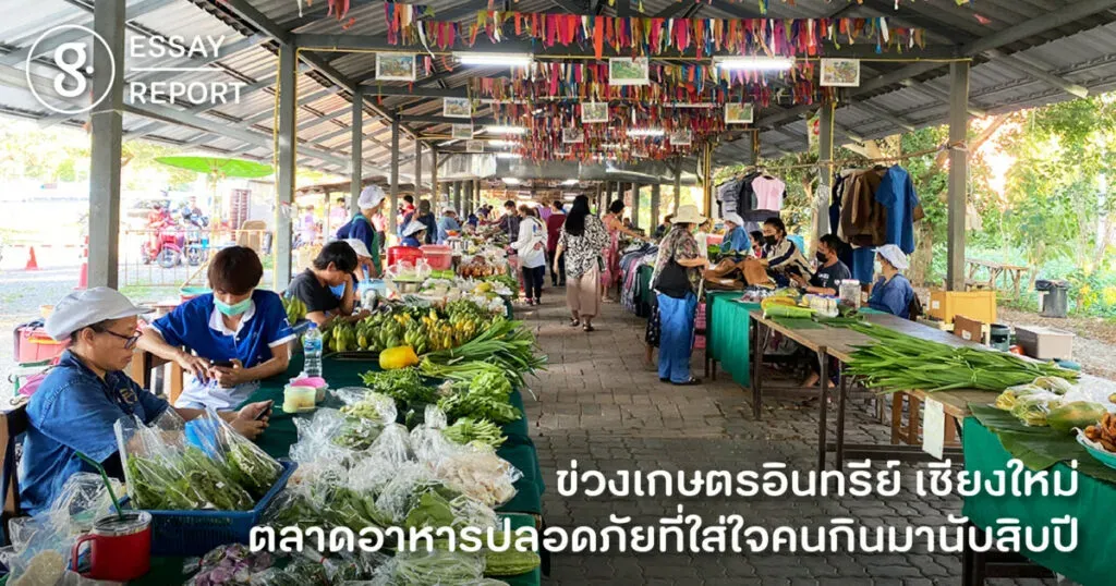 ข่วงเกษตรอินทรีย์ เชียงใหม่ ตลาดอาหารปลอดภัยที่ใส่ใจคนกินมานับสิบปี