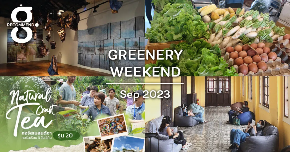 ปักหมุด 5 กิจกรรมฮีลใจส่งท้ายเดือนกันยา 